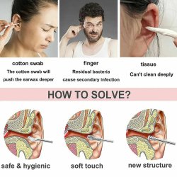 مجموعه 6 عددی ابزار تمیز کننده گوش